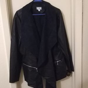 Bisou leather jacket